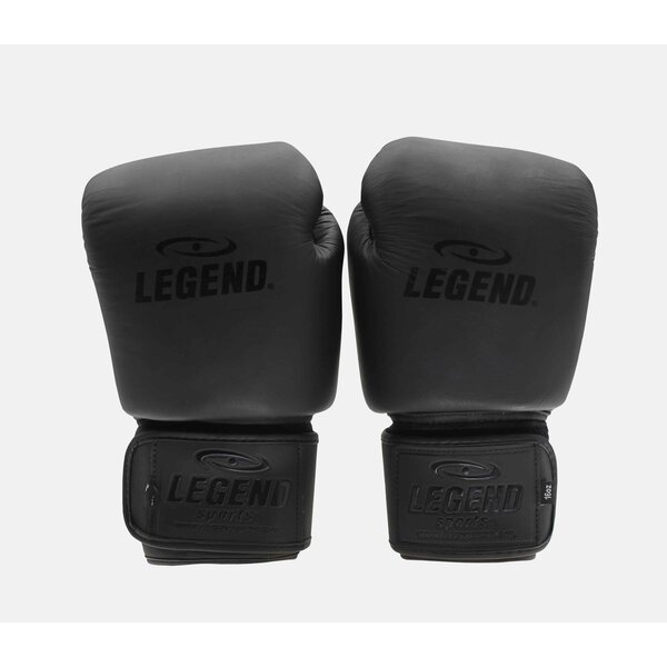 Legend Thai ELITE Bokshandschoenen heren/dames Mat Zwart Legend Thai ELITE Bokshandschoenen heren/dames Mat Zwart