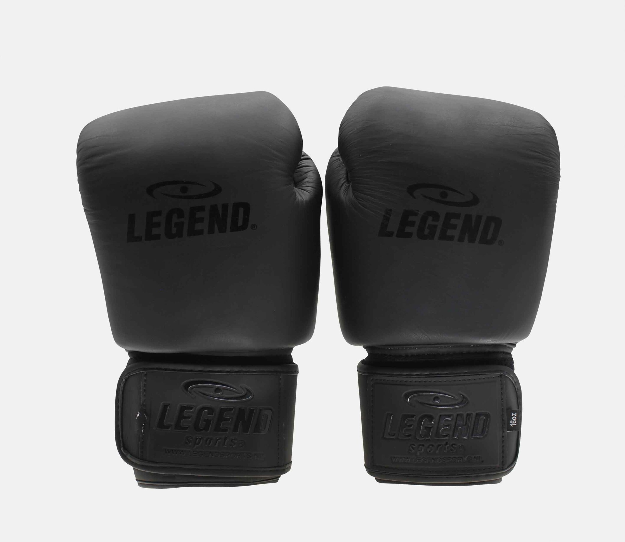 Thai Series 2.0 Men's/Women's Boxing Gloves Matte Black Leather - Copy