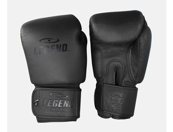 Legend Thai ELITE Bokshandschoenen heren/dames Mat Zwart