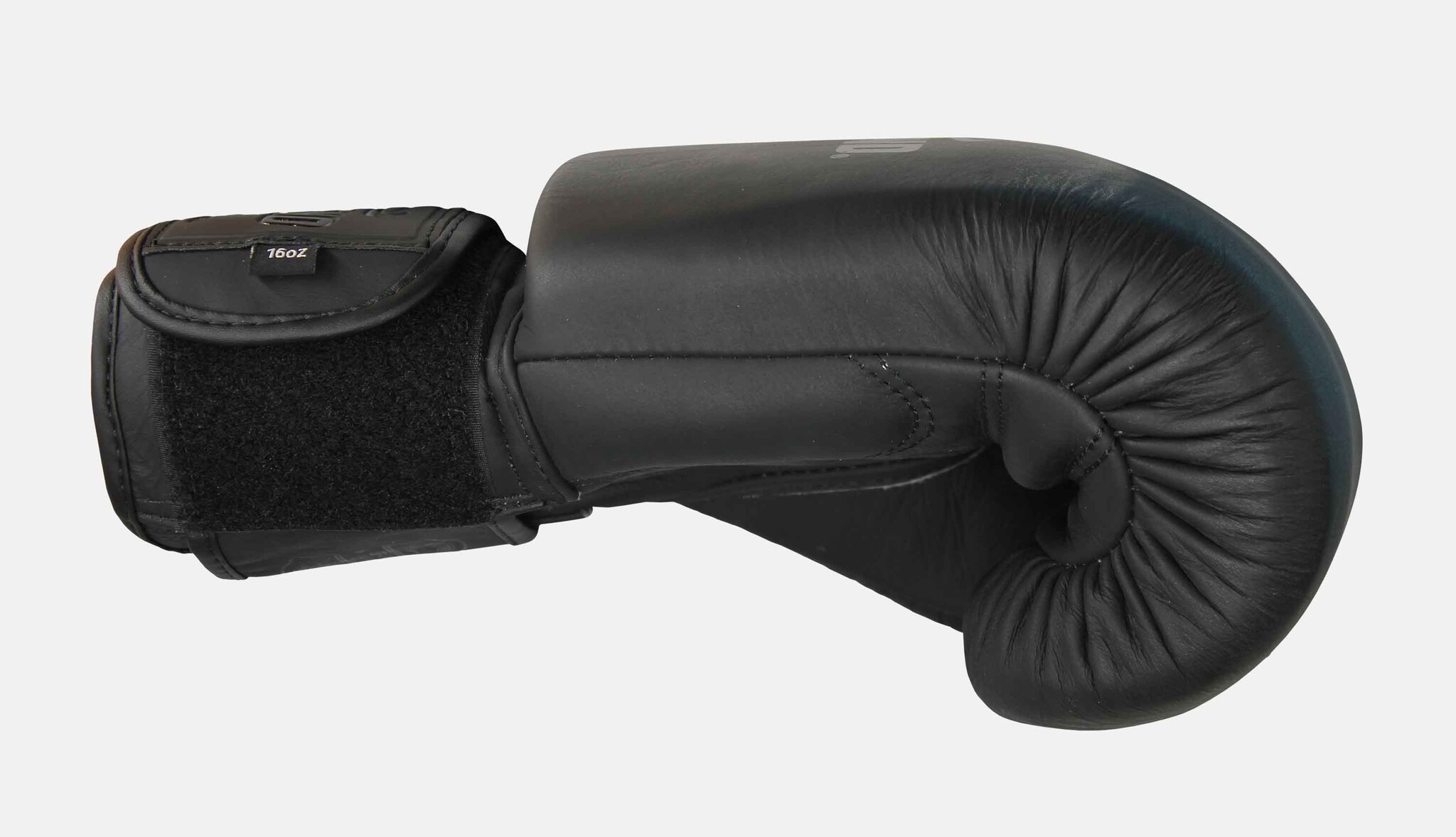 Thai Series 2.0 Men's/Women's Boxing Gloves Matte Black Leather - Copy