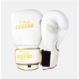 Boxing Gloves Legend Power Men/Women Matte Black Leather - Copy