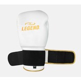 Boxing Gloves Legend Power Men/Women Matte Black Leather - Copy