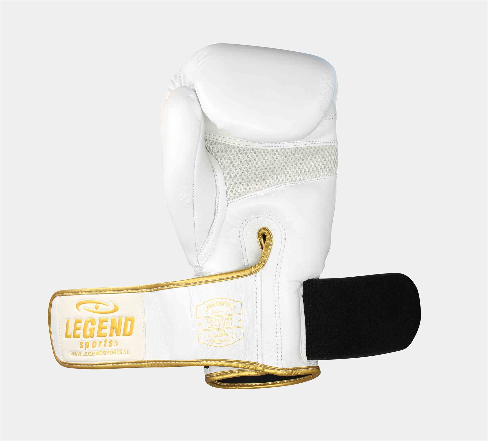 Boxing Gloves Legend Power Men/Women Matte Black Leather - Copy