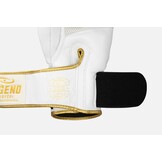 Boxing Gloves Legend Power Men/Women Matte Black Leather - Copy