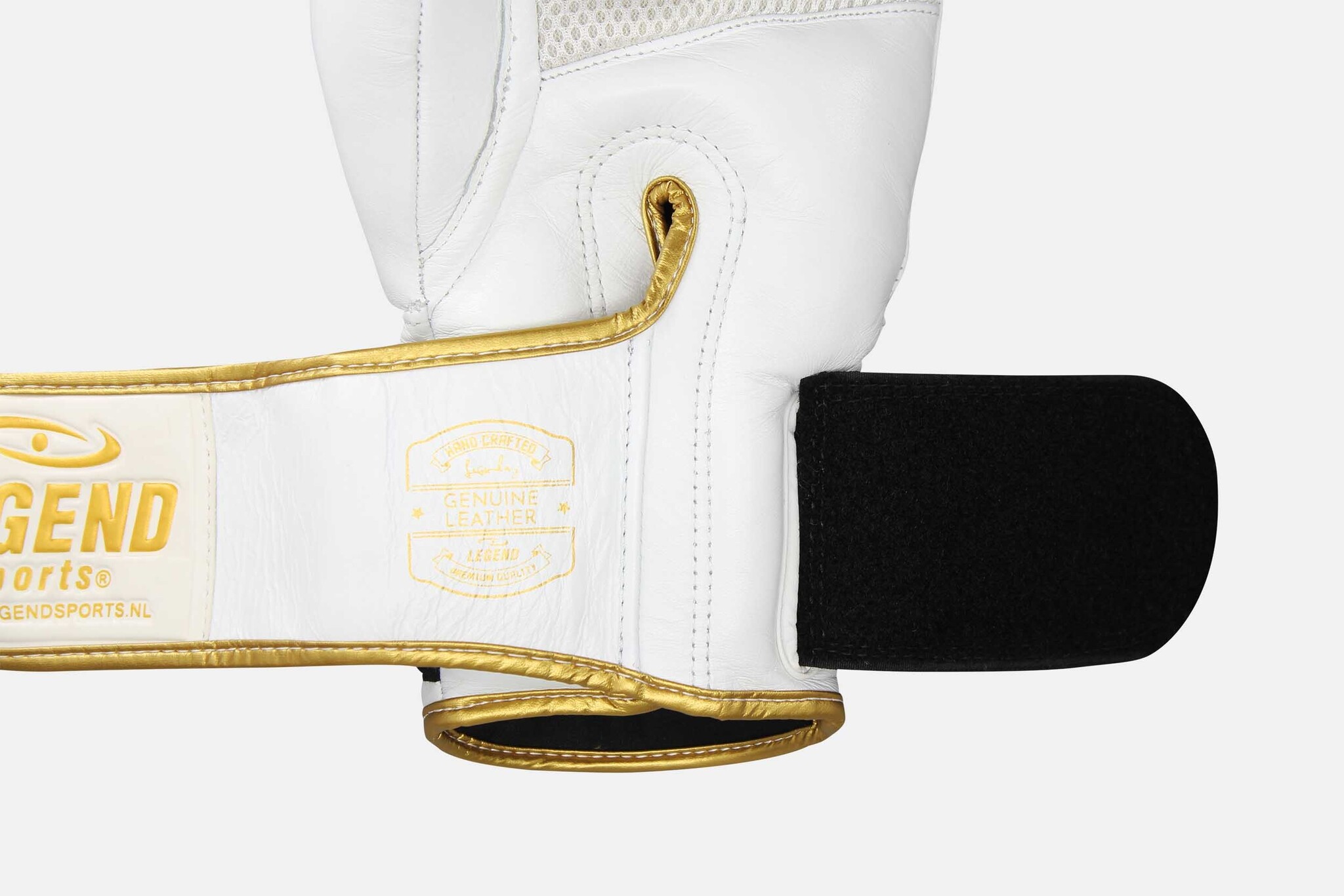 Boxing Gloves Legend Power Men/Women Matte Black Leather - Copy