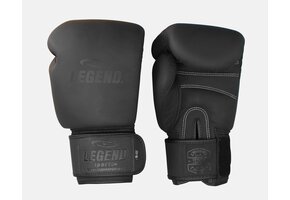 Bokshandschoenen IRONCLAD PRO Leder dames/heren Mat Zwart