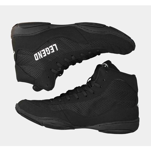 Boxing shoes, Krav Maga- Fitness- Wrestling shoes black mesh