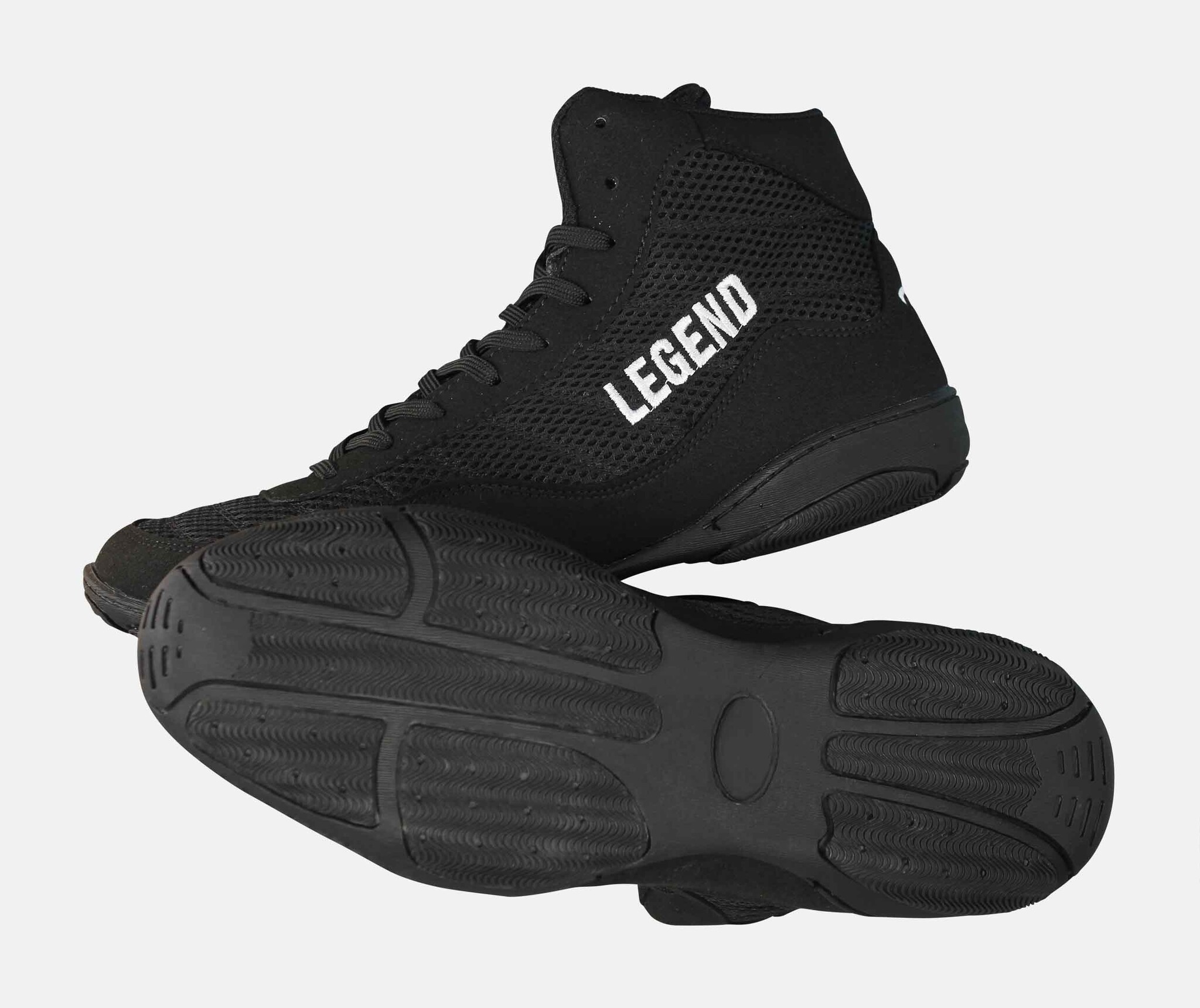 Boxing shoes, Krav Maga- Fitness- Wrestling shoes black mesh