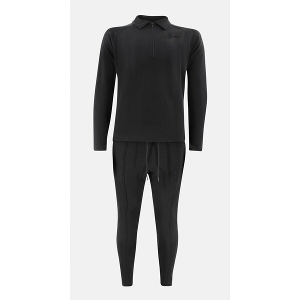 Jogging suit sweater Men/Women signature line black - Copy - Copy