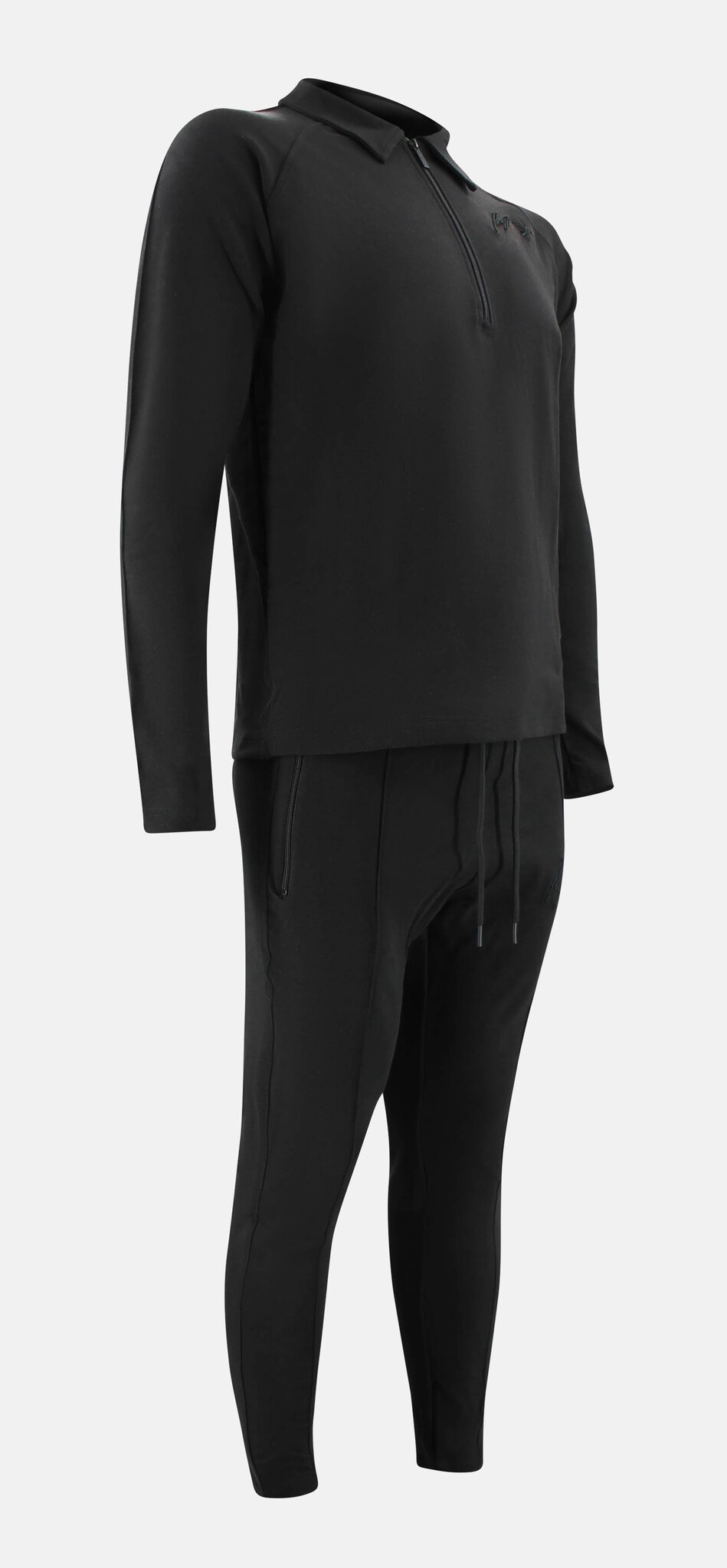 Jogging suit sweater Men/Women signature line black - Copy - Copy