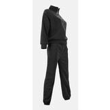 ChiComfort Luxe Dames Joggingpak Zwart ChiComfort Luxe Dames Joggingpak Zwart