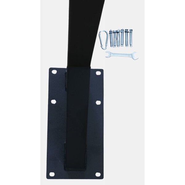 Punching Bag Wall Bracket Black 70CM