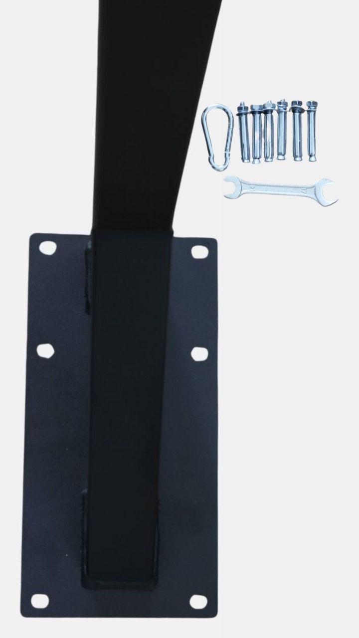 Bokszak Muurbeugel PRO Heavy Duty Zwart 70CM Bokszak Muurbeugel PRO Heavy Duty Zwart 70CM