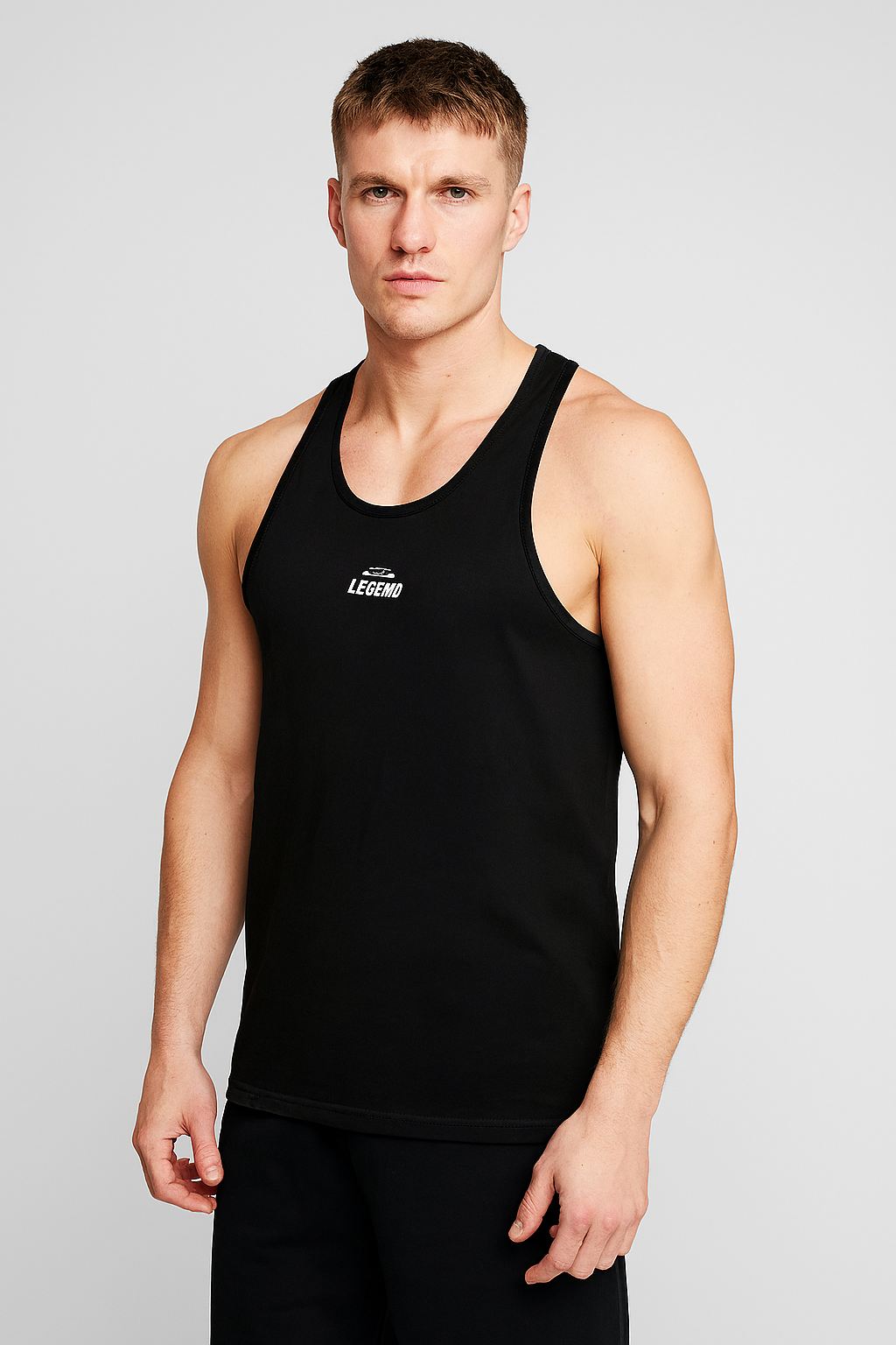 Tanktop men's white size XL - Copy