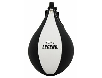 Lederen Boksbal legend speedball Zwart