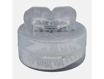 Gebitsbeschermer/Bitje voor beugel + ondertanden bescherming Transparant