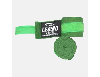Boksbandages 2,5 Meter Heren/Dames Groen