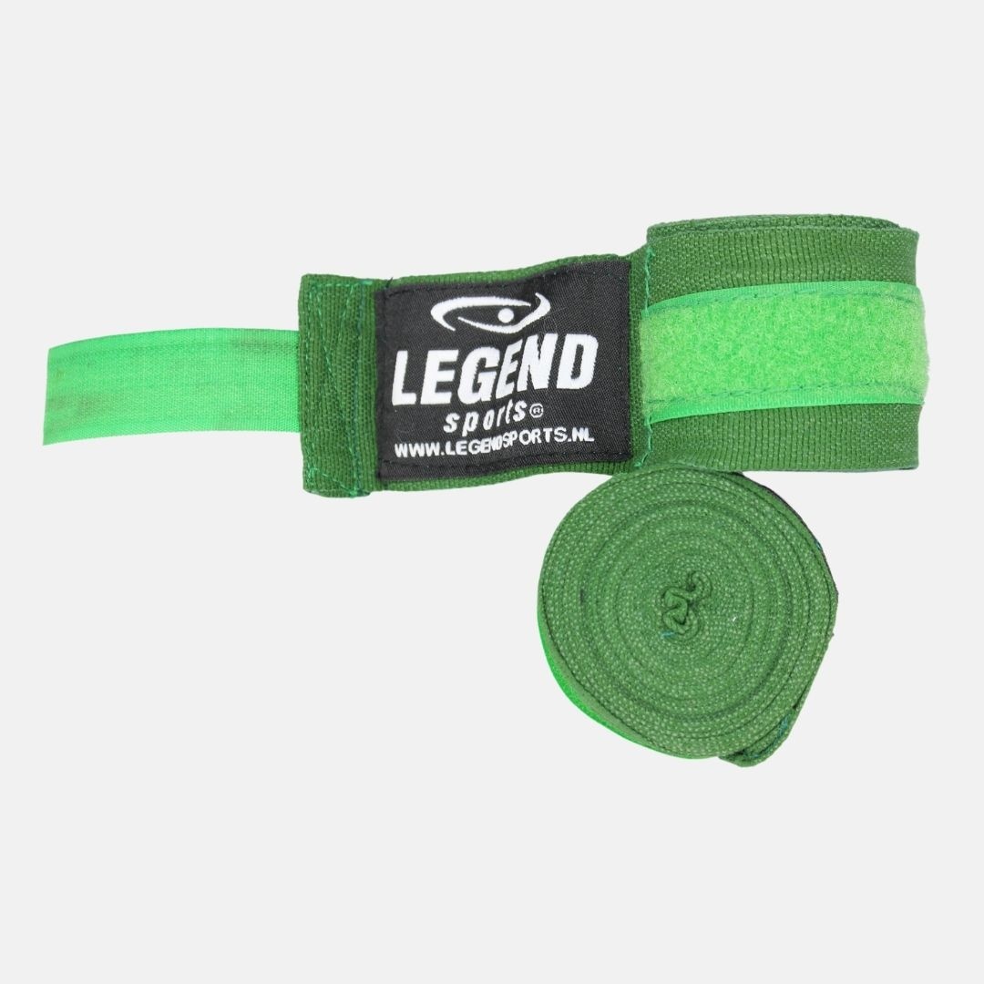 Boksbandages 2,5 Meter Heren/Dames Groen