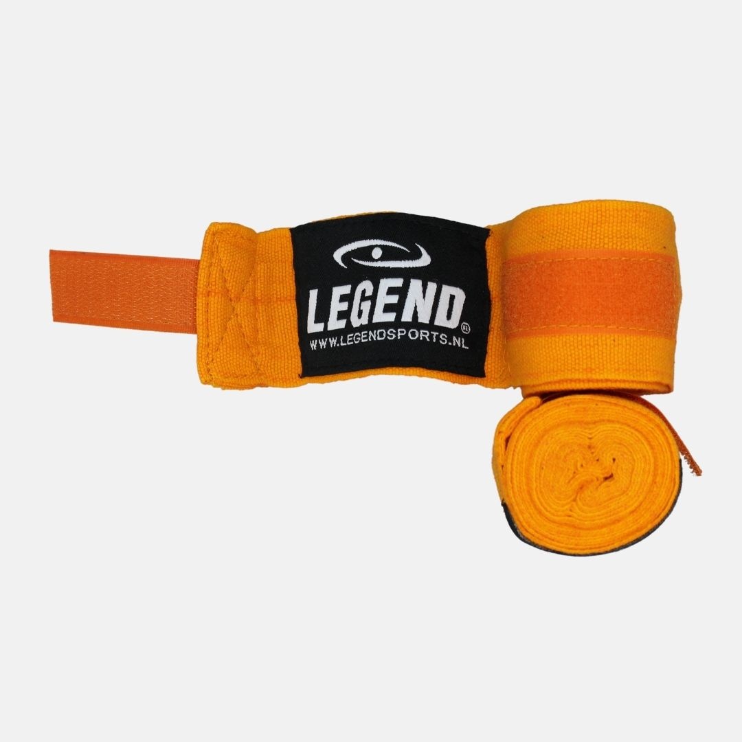 Boksbandages 2,5 Meter Heren/Dames Oranje Boksbandages 2,5 Meter Heren/Dames Oranje