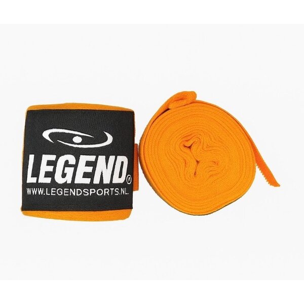 Boksbandages 4,5 Meter Heren/Dames Oranje