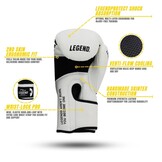 EcoFIT Boxing Gloves Men/Women White PU