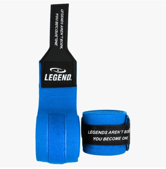 Boksbandages 2,5 Meter Heren/Dames Blauw Boksbandages 2,5 Meter Heren/Dames Blauw