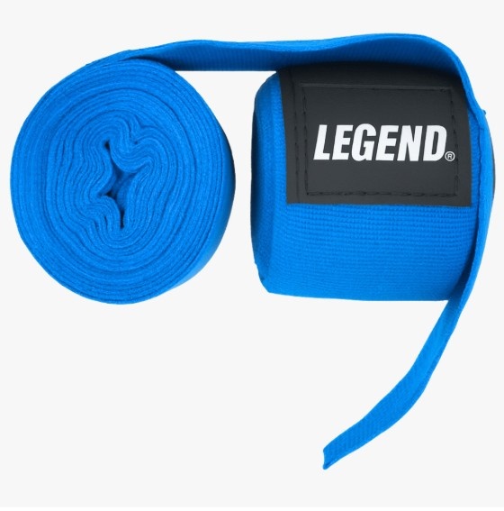 Boksbandages 2,5 Meter Heren/Dames Blauw Boksbandages 2,5 Meter Heren/Dames Blauw