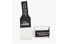 Boksbandages 2,5 Meter Heren/Dames Wit