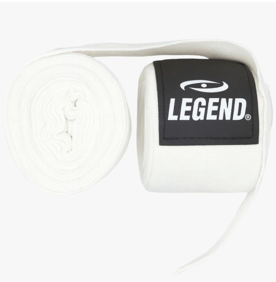 Boksbandages 2,5 Meter Heren/Dames Wit Boksbandages 2,5 Meter Heren/Dames Wit