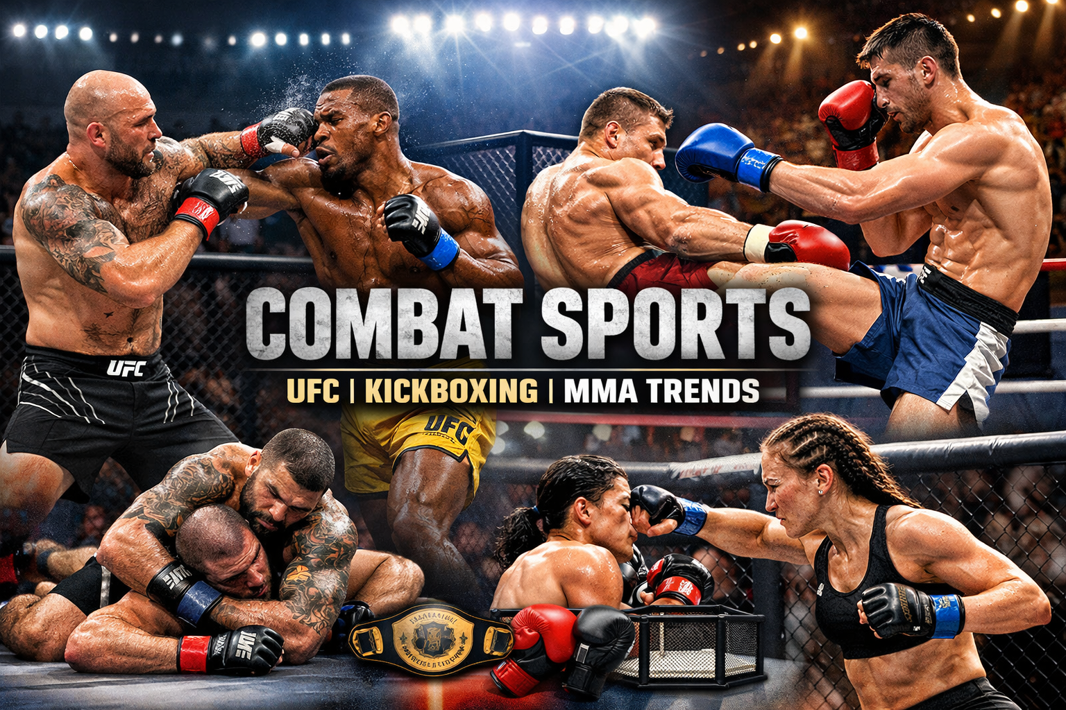 Het laatste combat sports nieuws van deze week: UFC, kickboksen & MMA trends