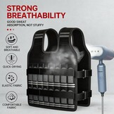 Weight vest 10kg  – Trainingsvest voor Hardlopen, Fitness & Krachttraining