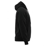 Hoodie ladies/men black gray fleece - Copy