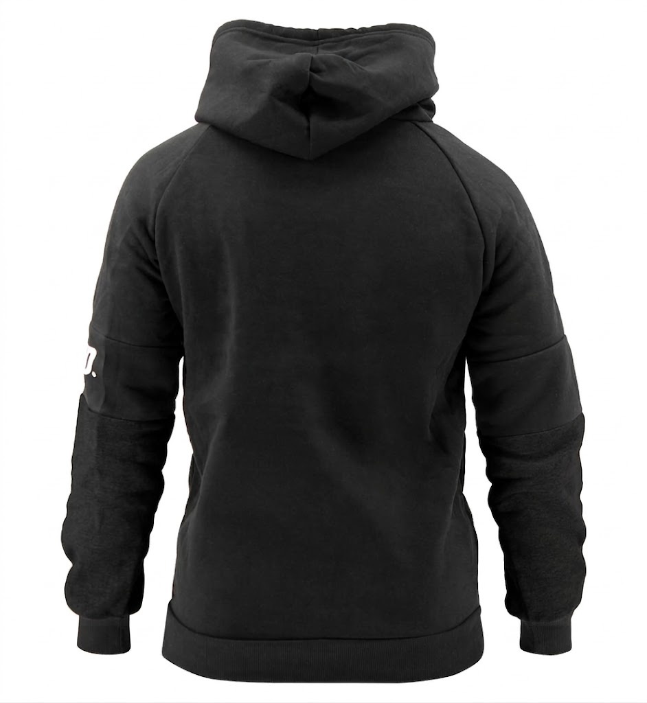 Hoodie ladies/men black gray fleece - Copy