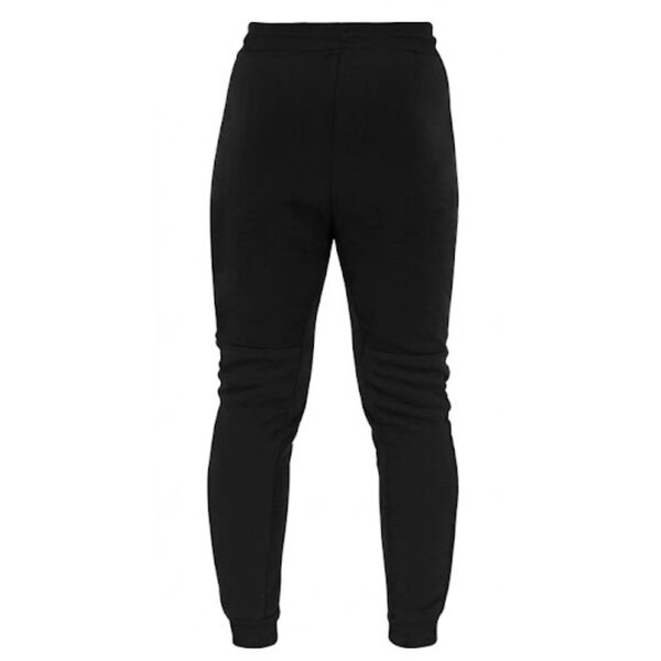 Joggingsbroek dames/heren zwart fleece