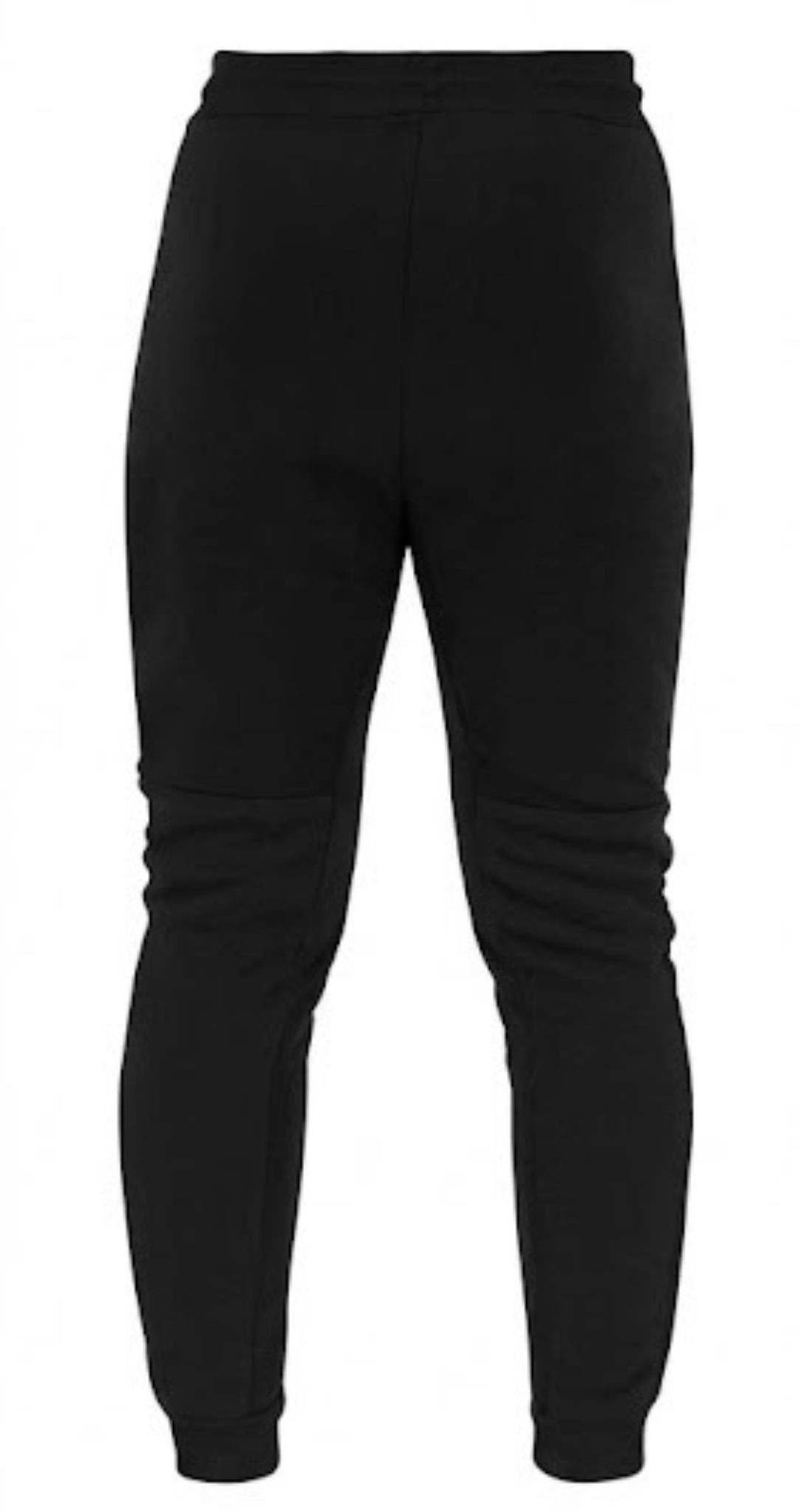 Joggingsbroek dames/heren zwart fleece