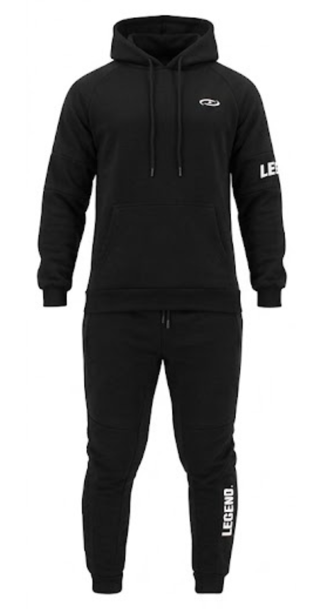 Jogging Suit Men/Women Black/Grey Legend - Copy