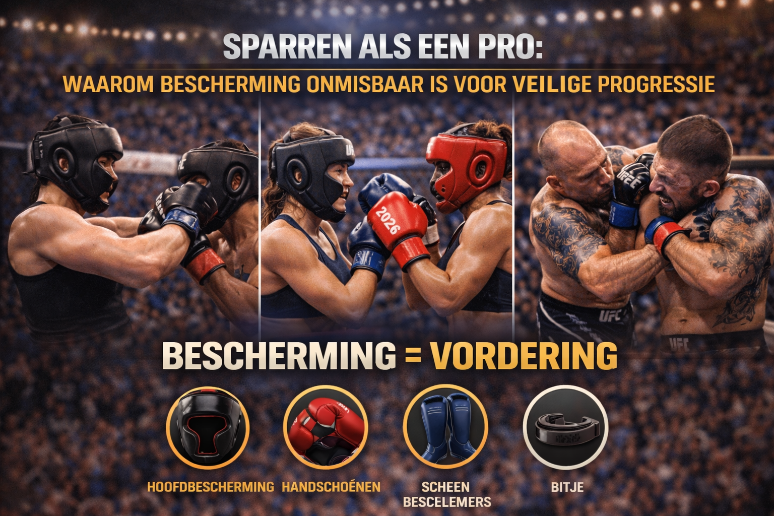 Sparren als een pro: waarom bescherming onmisbaar is voor veilige progressie
