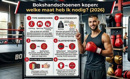 Bokshandschoenen kopen: welke maat heb ik nodig?