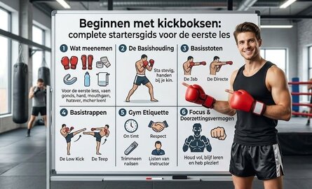 Beginnen met kickboksen: complete startersgids voor de eerste les
