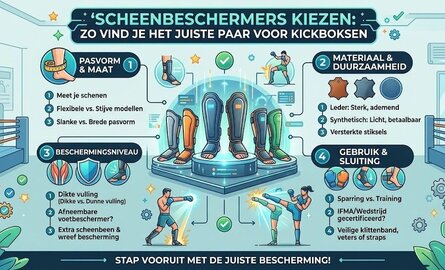 Scheenbeschermers kiezen: zo vind je het juiste paar voor kickboksen