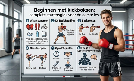 Beginnen met kickboksen: complete startersgids voor de eerste les