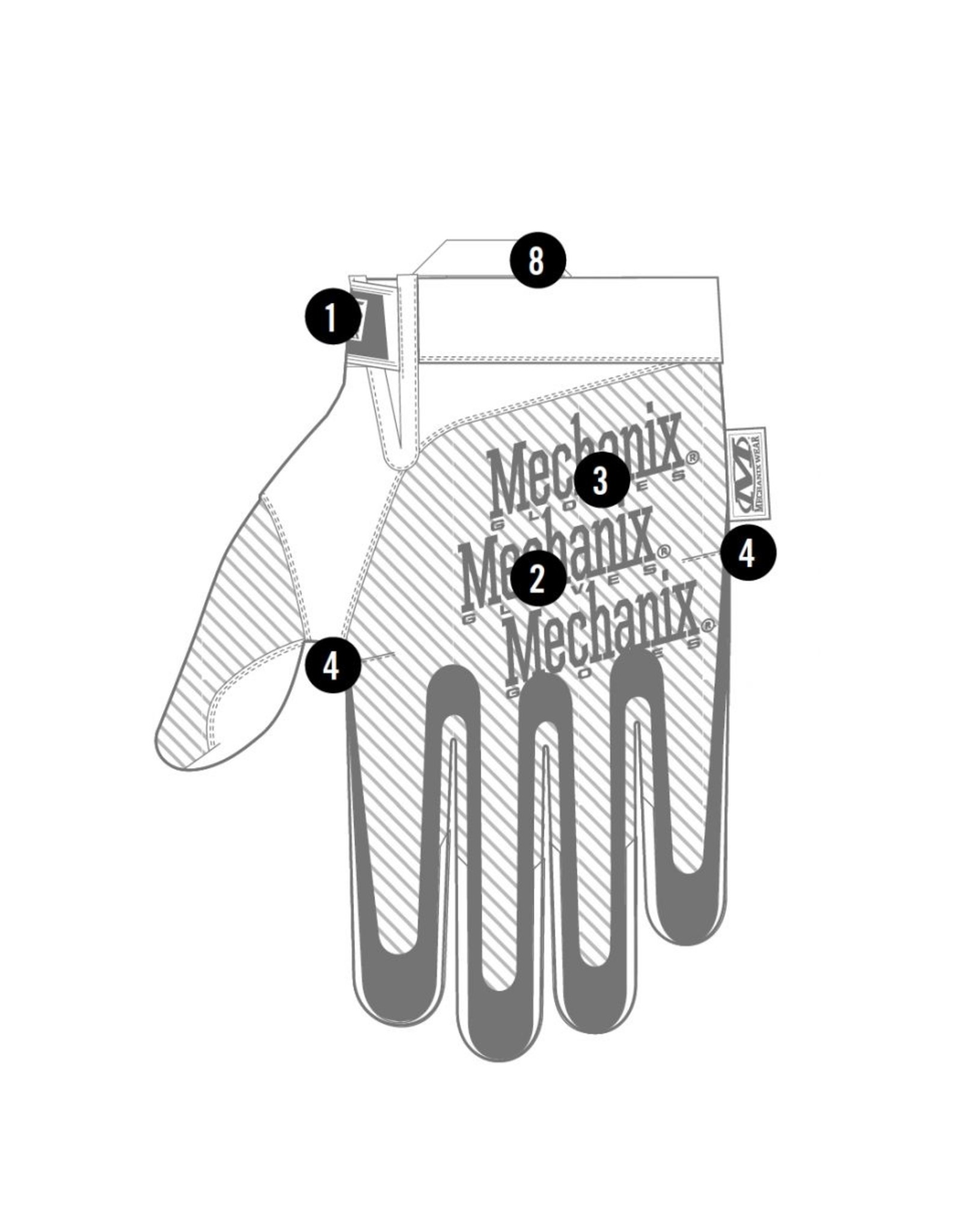 Mechanix Wear Element - Schwarz