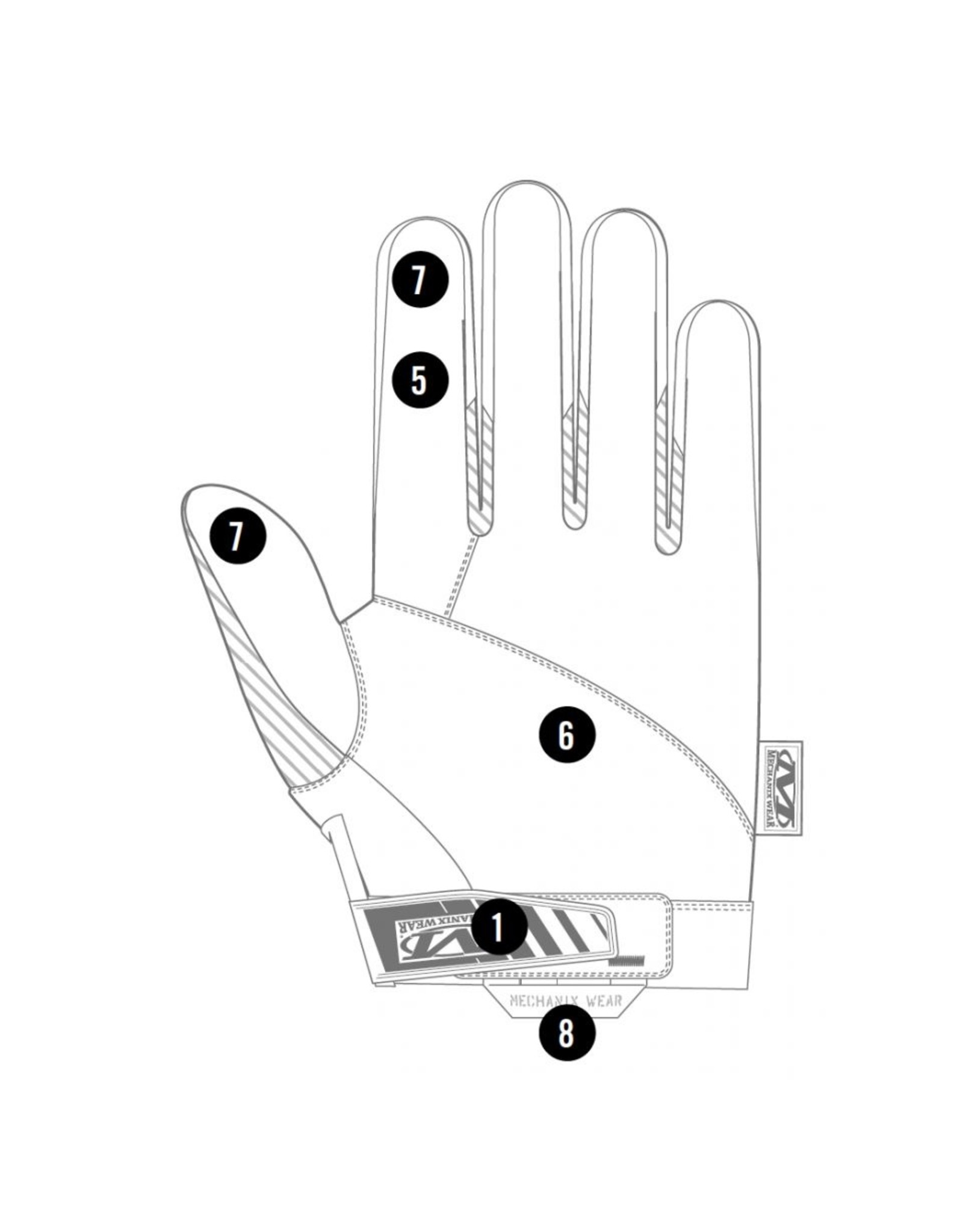 Mechanix Wear Element - Schwarz
