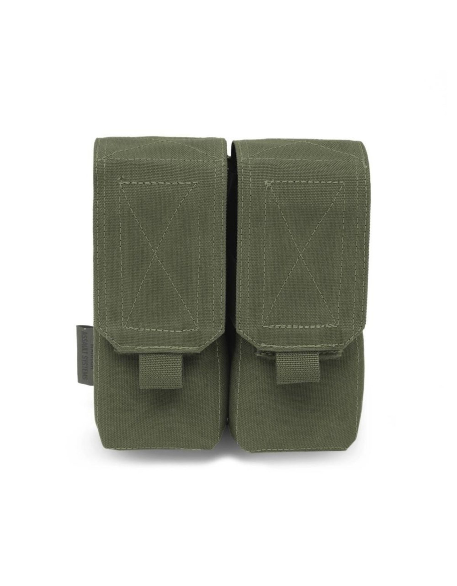 Warrior Elite OPS Double 5.56 M4 Mag Pouch - Olive Drab