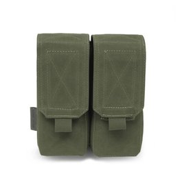 Warrior Elite OPS Double 5.56 M4 Mag Pouch - Olive Drab