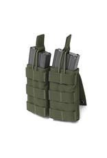 Warrior Double Open 5.56 Mag Bungee Retention - Olive Drab