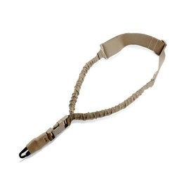 Warrior Elite OPS Single Point Bungee Sling H & K Hook - Coyote Tan