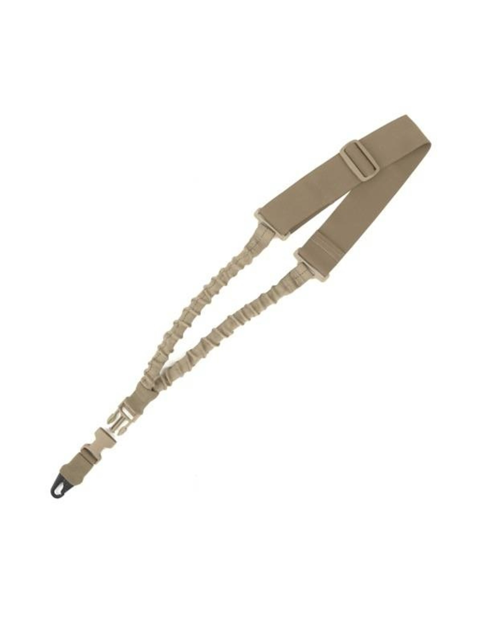 Warrior Elite OPS Single Point Bungee Sling H & K Hook - Coyote Tan