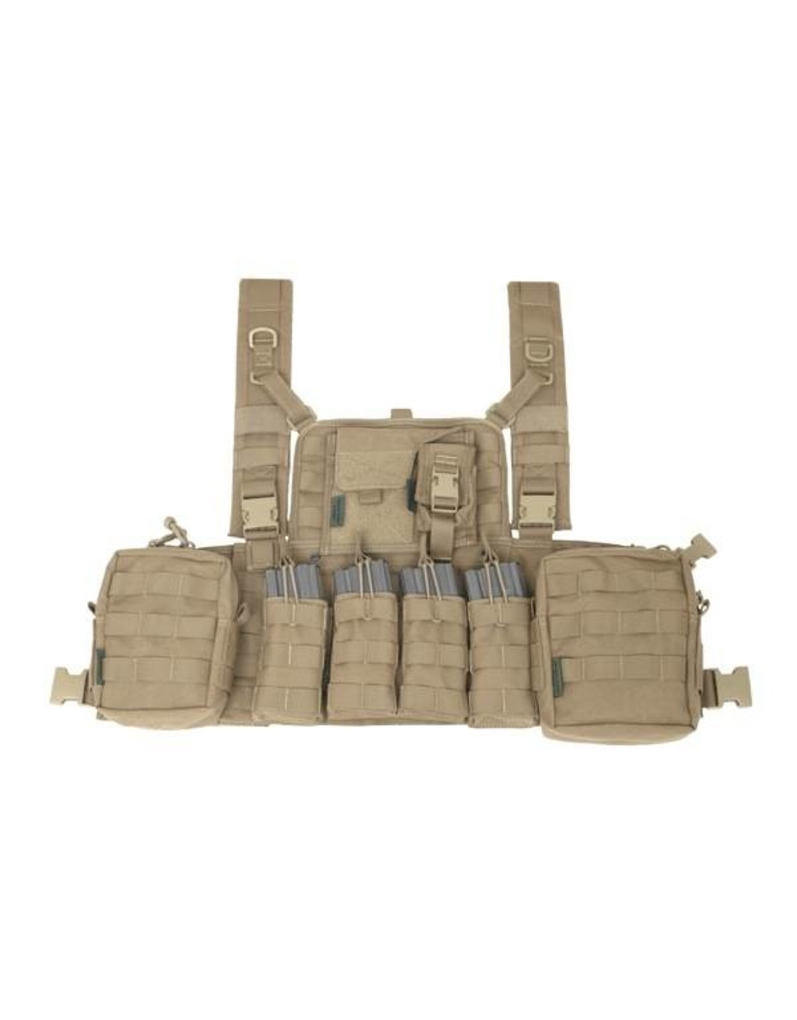 Warrior 901 Elite 4 Chest Rig - Coyote Tan