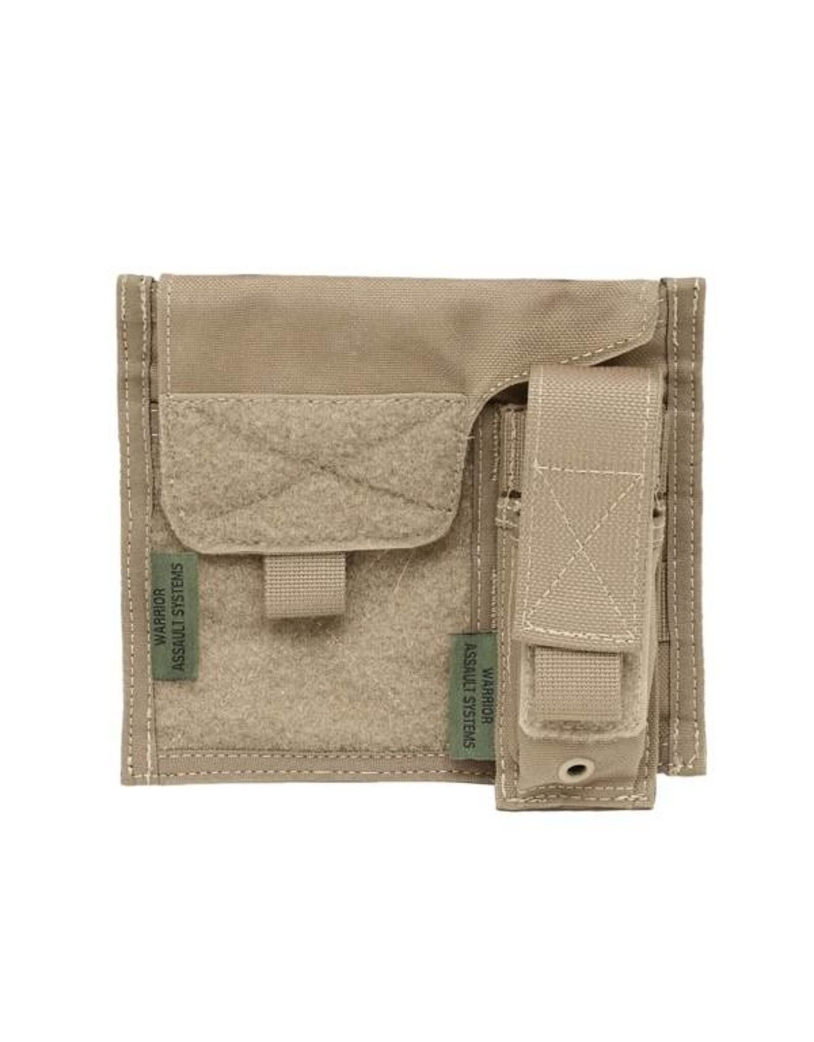 Warrior Large Admin Panel w Pistol Pouch - Coyote Tan